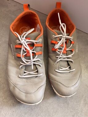 Merrell Tough Glove Aluminum Harvest Pumpkin Performance Hiking Footwear Size 10